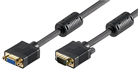 Ewent Câble rallonge écran Full HD SVGA avec ferrites - 10,0 m