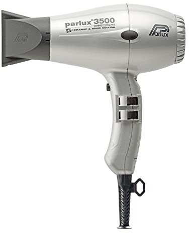 Parlux Supercompact 3500 Sèche-Cheveux Professionnel Ionique et Céramique Argent
