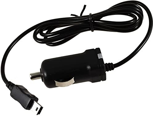 akku-net KfZ-Ladekabel mit integr. TMC-Antenne 12-24V für Navigon 2110 max mit Mini-USB, 12-24V