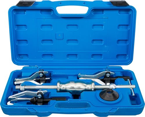 BGS 7734 | Außen-/Innenabzieher-Satz | 5-tlg. | für Simmerringe | Außenabzieher 40 bis 80 mm | Innenabzieher 50 bis 150 mm | tiefer Abzieher | gebauchtes Schraubstück