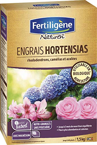 Engrais Mini-Granulés Hortensias, Camélias, Azalées UAB 1,5 kg