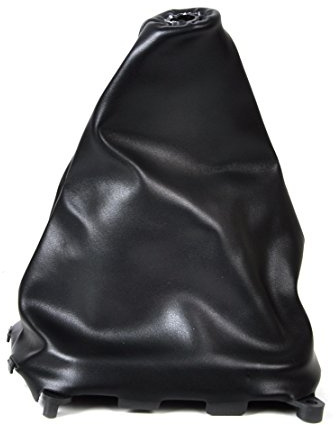Eastar Black PU Leather Gear Boot Gaiter Cover for Mazda Protege 323 1998-2003