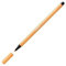 Stabilo 5 Filzstifte PEN 68, mittlere Spitze, 1 mm, Neonorange