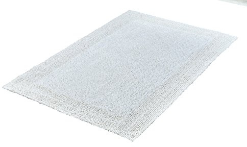 Kleine Wolke Badteppich Cotone, 60 x 90 cm, schneeweiß