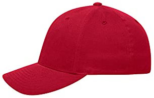 FLEXFIT Basecap Fullcap in 2 Größen + 8 Farben Rot,L/XL (Large/Extras-Large), 57/58 cm Kopfumfang Rot,L-XL