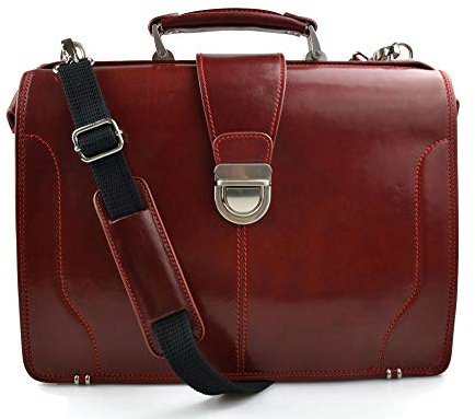 Leder doctor bag arzttasche leder rot umhängetasche briefträger aktentasche messenger ledertasche