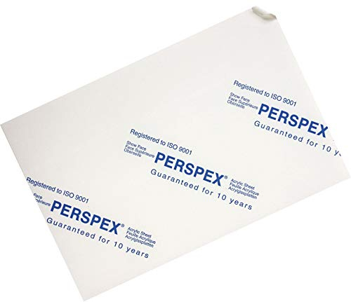 Displaypro Feuille Acrylique Perpex Transparent Panneau de 297x210mm 10mm Thick