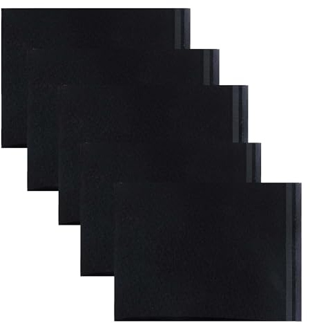 Universal Air Cleaner Carbon Replacement Pre-Filters Compatible with Honeywell 50250-S Round Air Purifier (5 Piece)