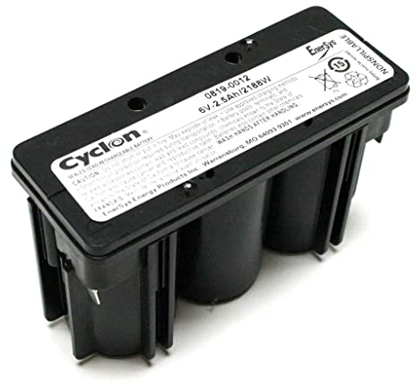 Enersys Cyclon Genuine 0819 – 0012 6 V 2.5 Ah D monobloque sealed-lead ácido recargable