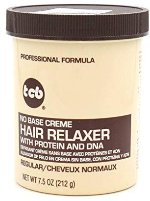 TCB No Base Regular Pelo Relajante Crema en Frasco 212 g