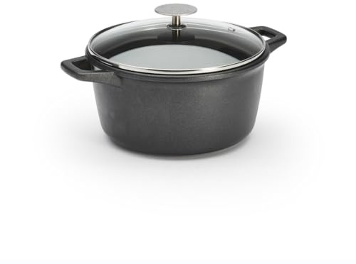 De Buyer Choc Extreme Topf mit Glasdeckel, Silber