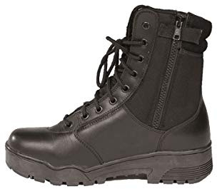 Mil-Tec Outdoor Bundeswehr Boot Lancaster, svart, storlek, Schwarz, 43 EU