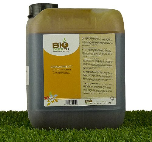 Nutrient pour Floraison et Croissance 100% Organique Orgatrex de BioTabs (5L)