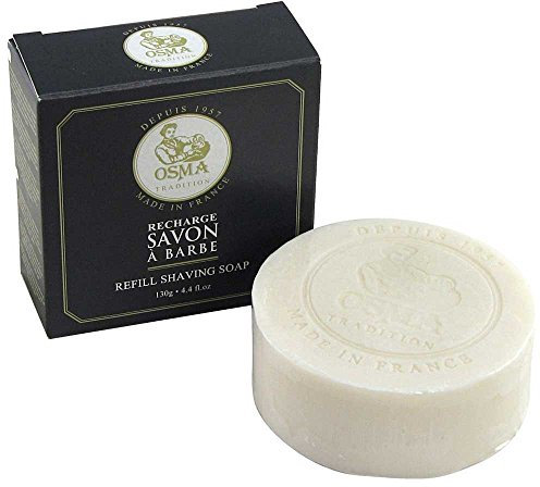 OSMA laboratoires Savon de rasage avec huiles végétales – 1 pièce