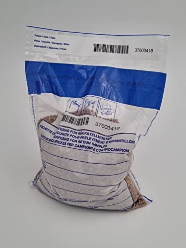 500x Sicherheitstaschen DEBASAFE (195 x 265 + 30 mm Bon), Safebags, Rückstellmusterbeutel, manipulationssicher