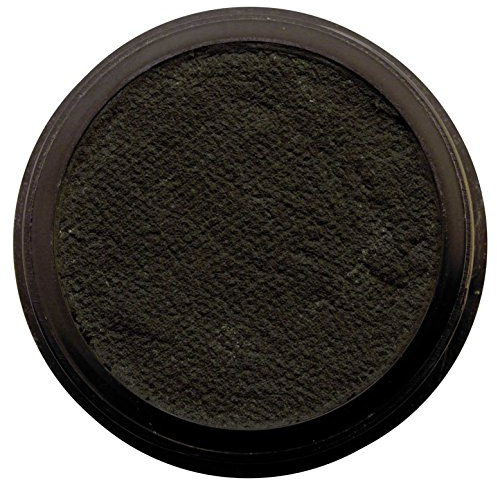 Eulenspiegel - Profi-Aqua Make-Up Perlglanz, Schminke 12 ml, Schwarz | Wasserbasierte Schminke für Facepainting & Bodypainting, für Karneval & Mottopartys