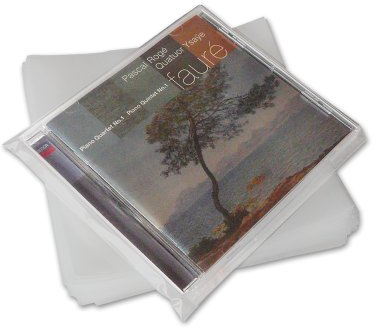 CD Schutzhüllen Leerbox Digipack Protected (100 Stück)