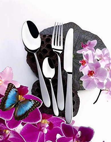 Besteckset 72 teile 12 Personen Edelstahl 18/10 Besteck Bestecke Koffer