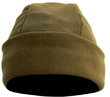 OUTLET MILITARY Cappello Tondo in Pile Antipilling Verde