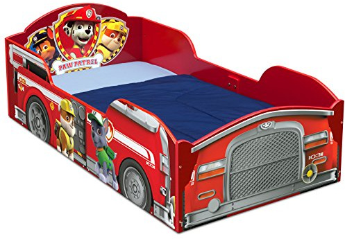 Delta Children Wood Toddler Bed - Greenguard Gold Certified, Nick Jr. PAW Patrol