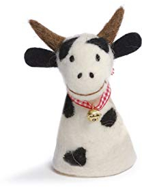 Eierwärmer Filz Aufsteller Kuh Kühe