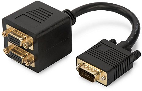 Digitus ASSMANN Electronic AK-310400-002-S Splitter per cavo Nero cavo splitter o combinatori