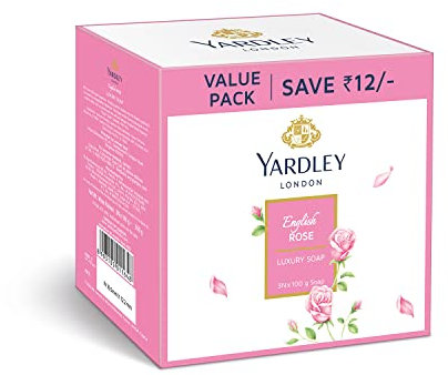 Yardley English Rose Luxury Soap (3 X 100Gm)