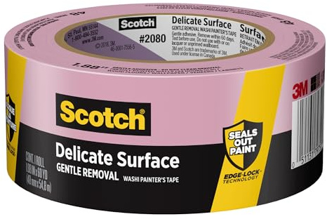 3M 2080 Ruban pour peintre de surfaces délicates Scotch: 1.88 in x 60 yds. (Violet)