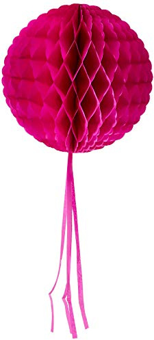 Palla di carta nido rossa-bianca-blu - 30 cm