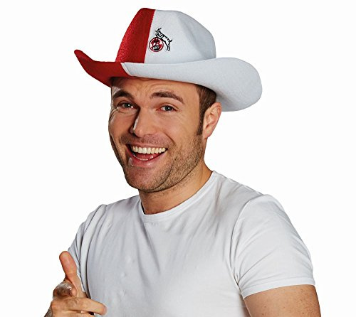 1.FC Köln Cowboyhut Cowboy Hut Fan Zubehör Karneval Fasching