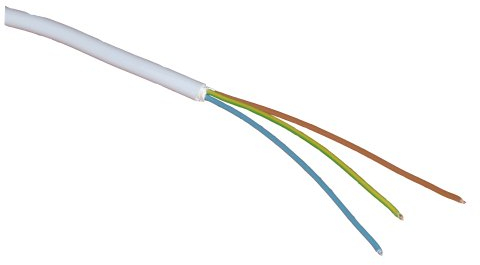 Waskönig-Walter NYM-J 3x1,5mm² 100m Ring Elektro Mantelleitung (deutsche Markenware) VDE