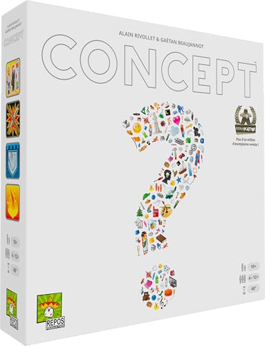 Asmodee - Concept - Jeu de Société Enfants dès 10 Ans - As d'or