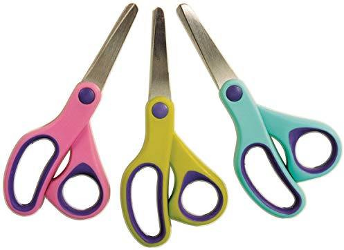 Eine Soft Grip Kinderschere