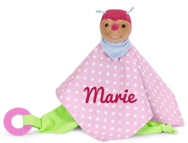 Sterntaler 3221625 - Kuscheltuch Katharina mit Namen bestickt
