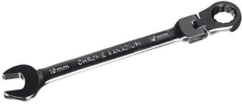 Mintcraft Pro fpg19 mm 19 mm flexible llave de carraca, grande, Plata