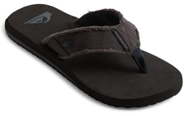 Quiksilver Monkey Abyss, Sandalia Hombre, Negro (Black Black Brown Xkkc), 46 EU