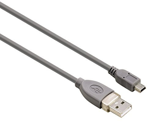Hama USB 2.0 Extension Cable, A-plug - mini B-plug, 0.25 m 0.25m Mini-USB B Grigio cavo USB