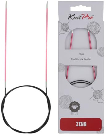 KnitPro Zing Rundstricknadeln 40 (100cm) | 2mm