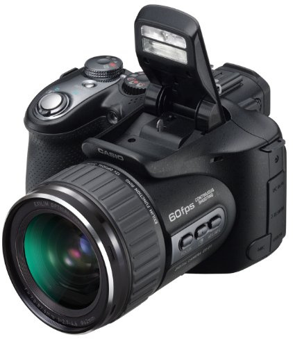 Casio EXILIM Pro EX-F1 Highspeed Digitalkamera (6 Megapixel, 12-Fach Opt. Zoom, 60 Fotos/Sek., 7,1 cm (2,8 Zoll) Display, fullHD-Video)