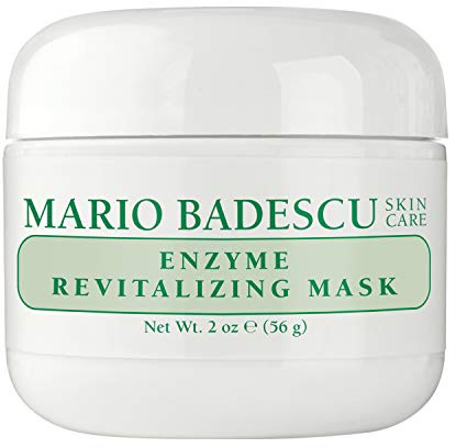 Mario Badescu Enzyme Revitalizing Mask - Infused with Nourishing Fruit Enzyme - Moisturizing Facial Mask for Radiant, Hydrated Skin and Revived Complexion - Ideal for Combination or Dry Skin