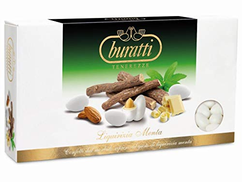 Buratti Confetti Tenerezza Gusto Liquirizia e Menta - 1 kg