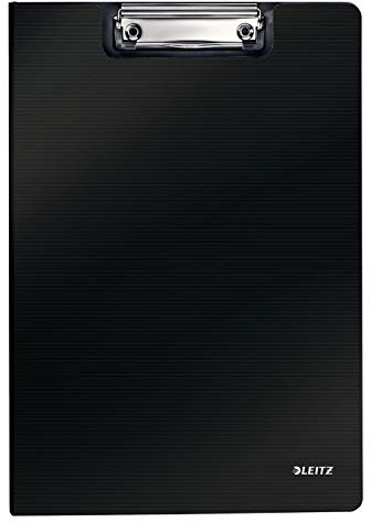 Leitz Klemmmappe, A4, Schwarz, Polyfoam, Solid, 39621095