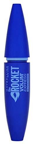 MAYBELLINE Volum Express Rocket, Rímel de volumen resistente al agua, Color Negro Intenso, 9.6 ml