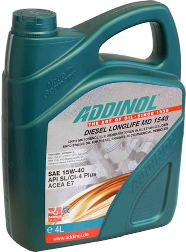 Addinol Motoröl Motorenöl Motor Motoren motor oil engine oil Diesel 15W-40 Diesel Longlife MD 1548 4L 72211025