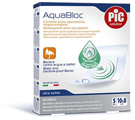 Pic Aquabloc Cerotti Sterili 10x15cm 5 Pezzi