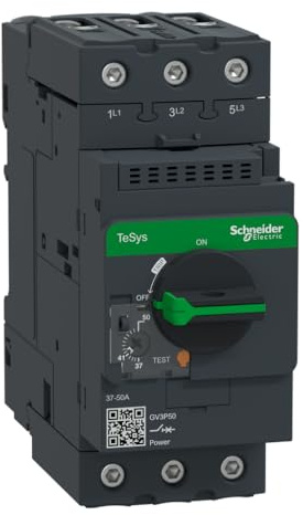 Schneider Electric - TeSys GV3 - disjoncteur moteur - 50A - 3P 3d - déclencheur magnétique - GV3P50