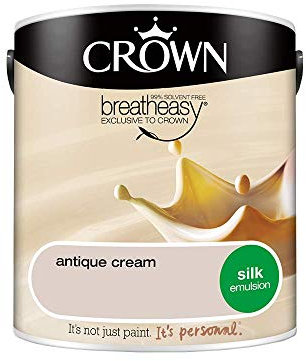 Crown Retail Core Emulsion Silk Antique Cream 2.5 L