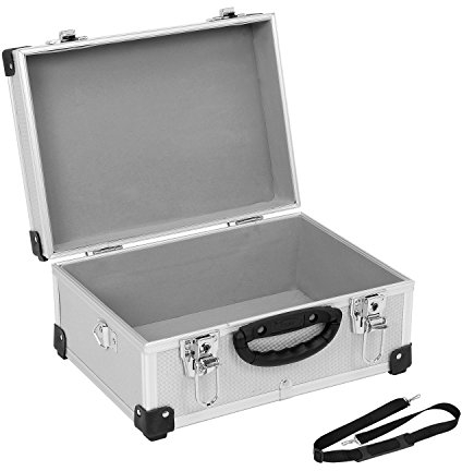 Varo PRM10106S - Maletín de aluminio, color plateado