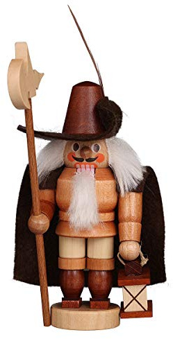 Miniatur-Nussknacker Nachtwächter