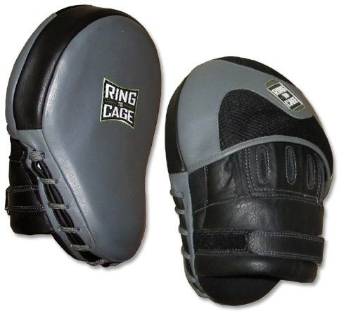 Elite Curved Punch Mitts for Muay Thai, MMA, Kickboxing, Boxing